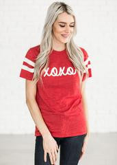XOXO Ringer Tee