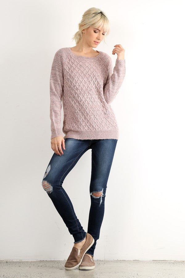 Basket Weave Sweater