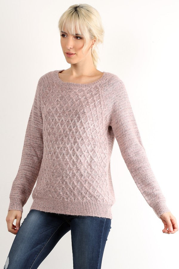 Basket Weave Sweater