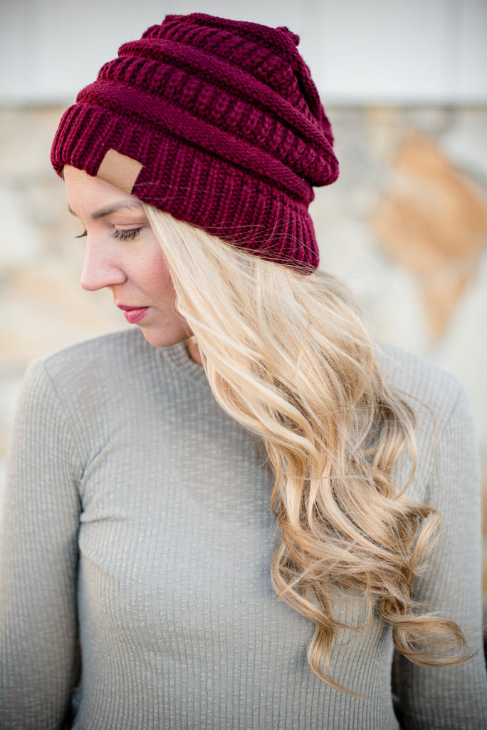 Hipster Slouch Beanie - Multiple Colors!