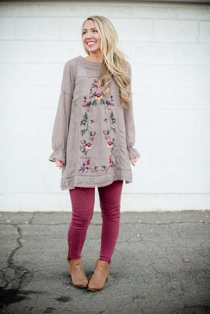 Wanderlust Tunic - Mocha