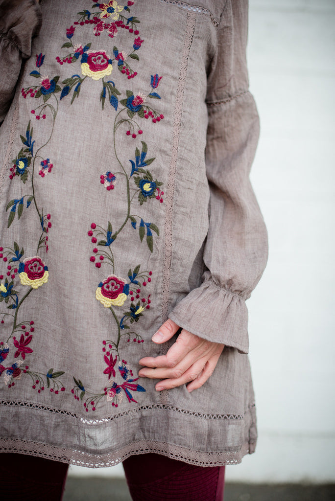 Wanderlust Tunic - Mocha