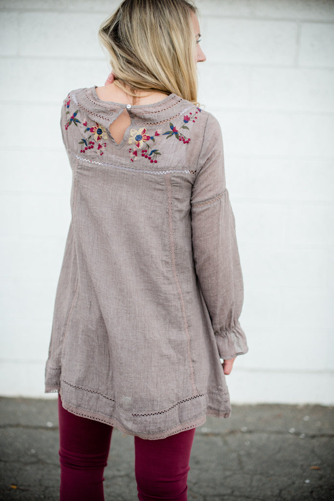 Wanderlust Tunic - Mocha