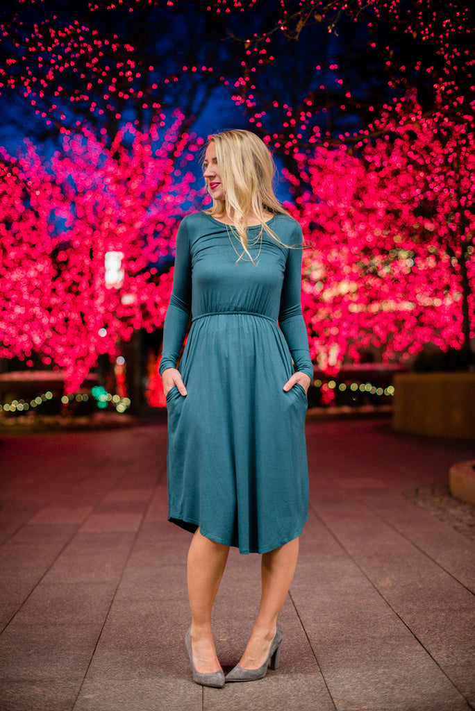 Winter Soirée Midi - Hunter Green