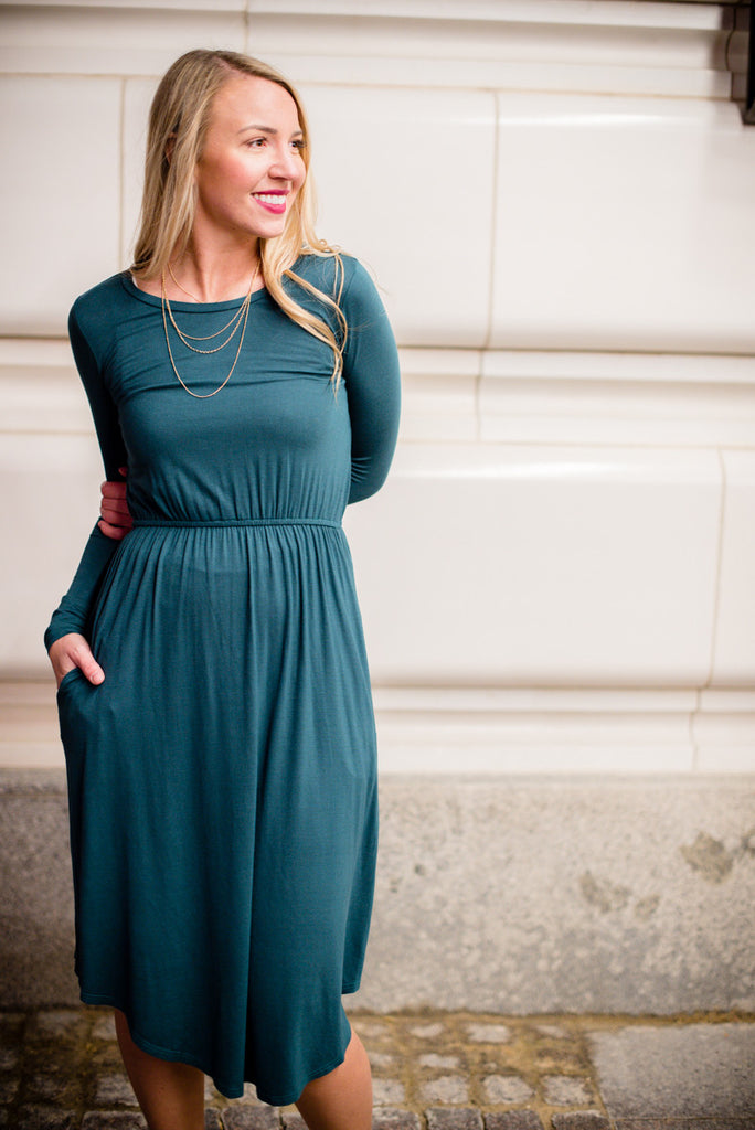 Winter Soirée Midi - Hunter Green