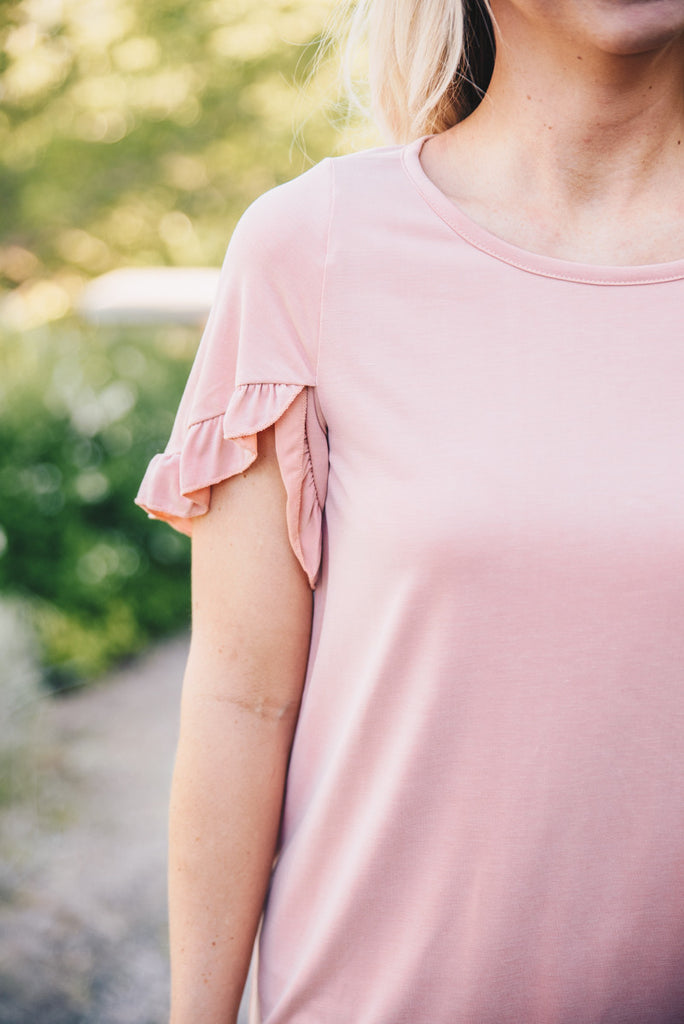 Tulip Top - Blush