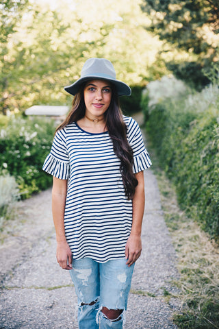 The Jersey Top - Heather Grey