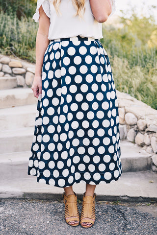 Bella Bell Sleeve - Navy