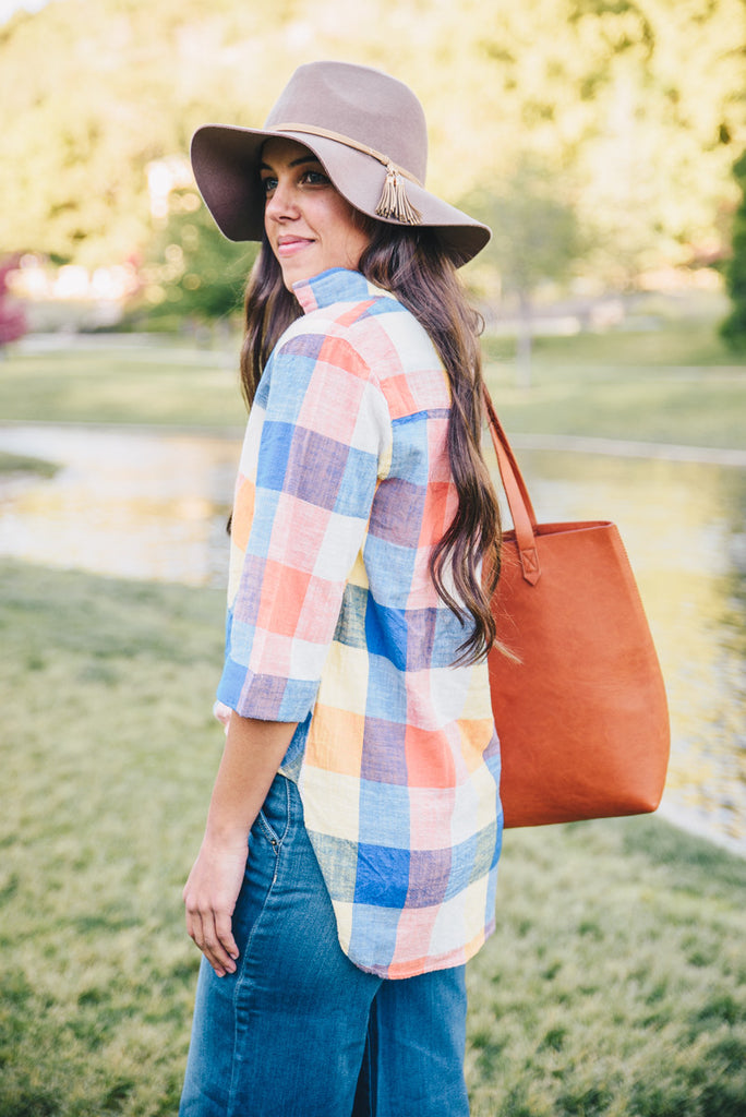 Rainbow Hi-Lo Blouse
