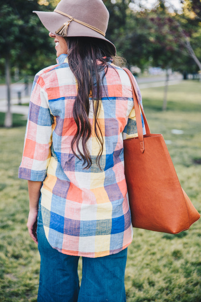 Rainbow Hi-Lo Blouse