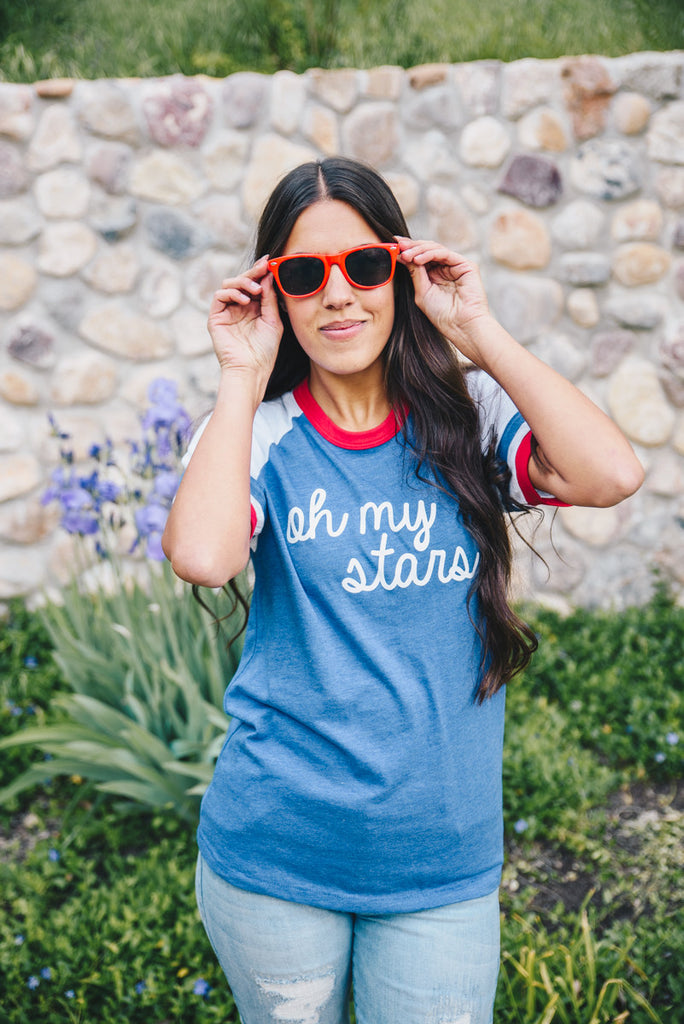 Oh My Stars Ringer Tee