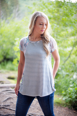 The Jersey Top - Heather Grey