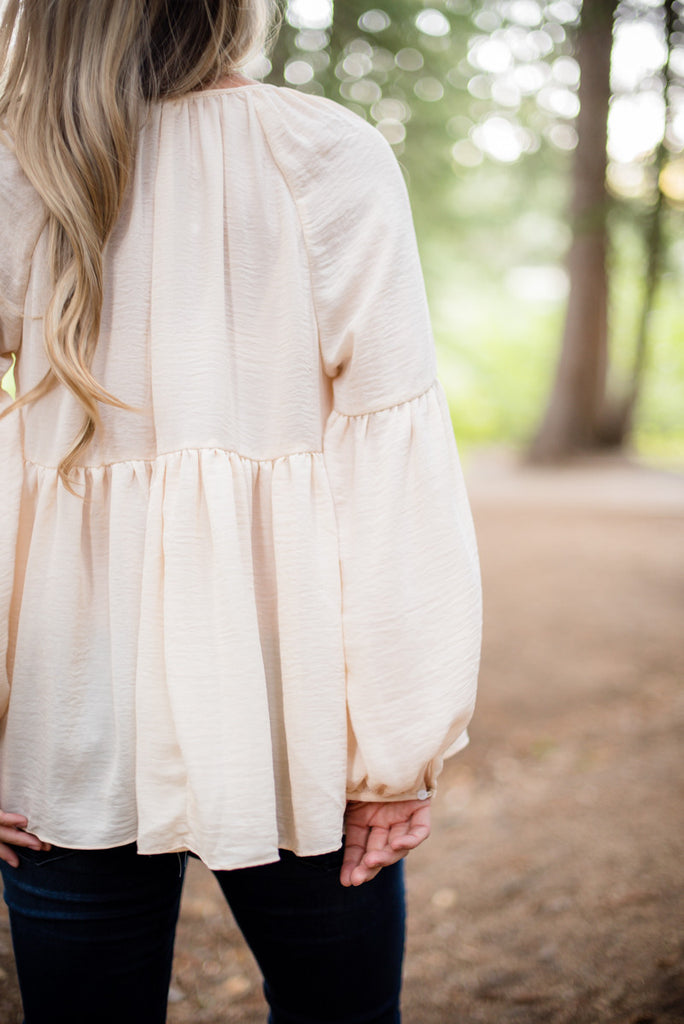 Bell Sleeved Boho Blouse