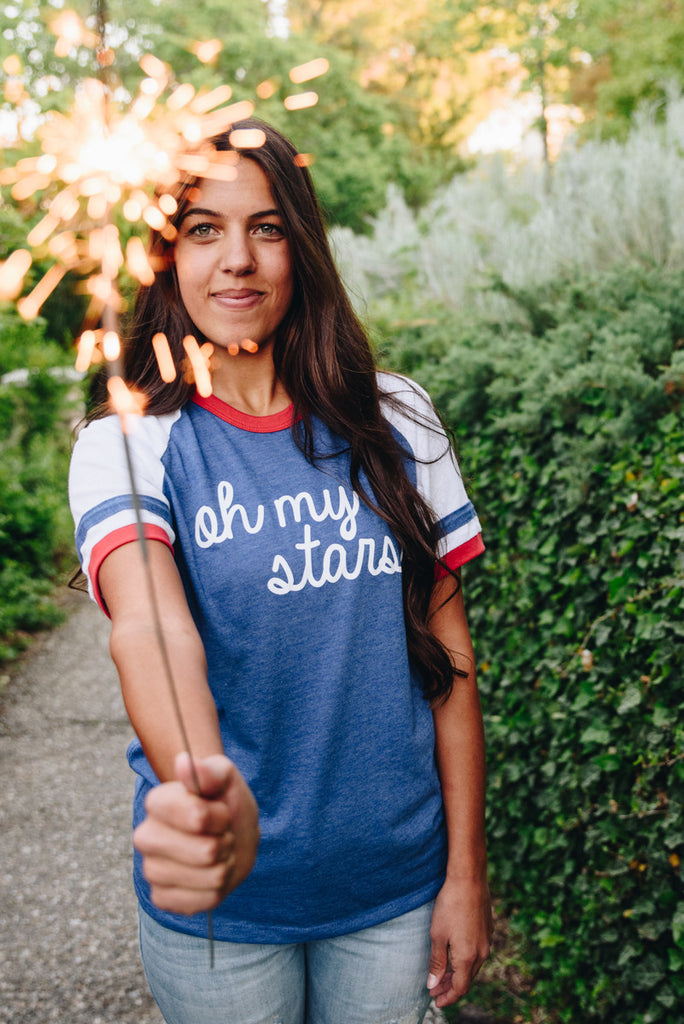 Oh My Stars Ringer Tee