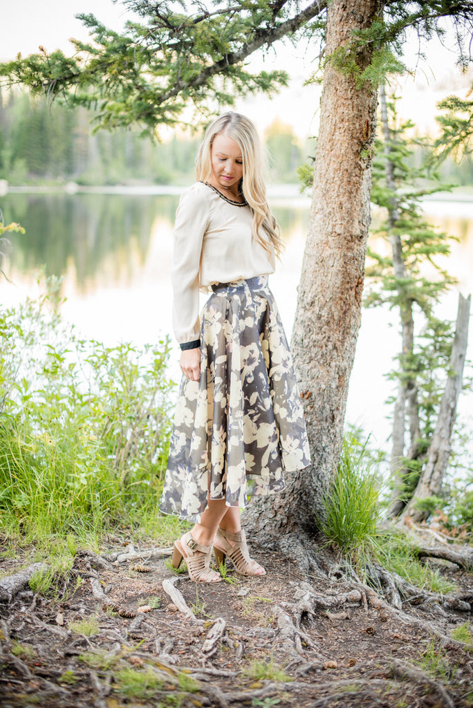 Cath's Hi-Lo Ruffle Skirt