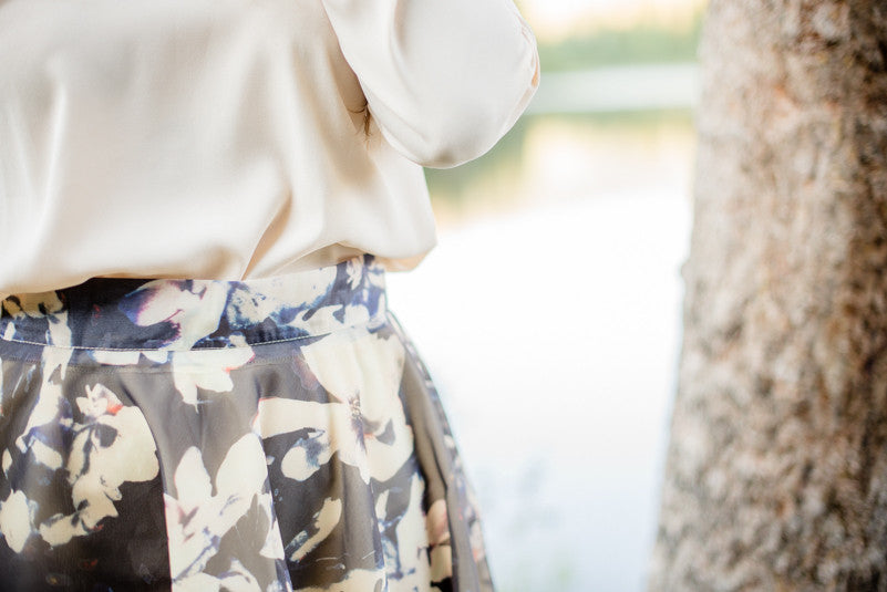 Cath's Hi-Lo Ruffle Skirt