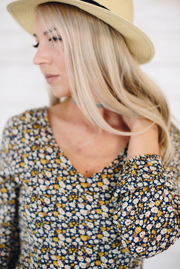 The Megan Maxi - Blue