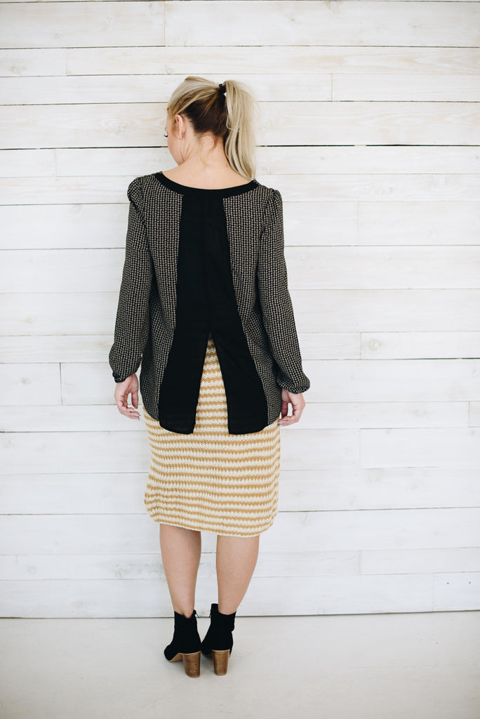 Teardrop Flyaway Blouse