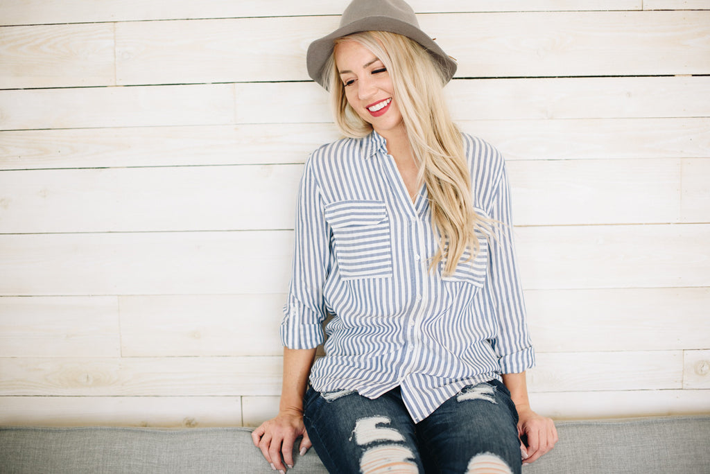 Nautical Stripe Blouse