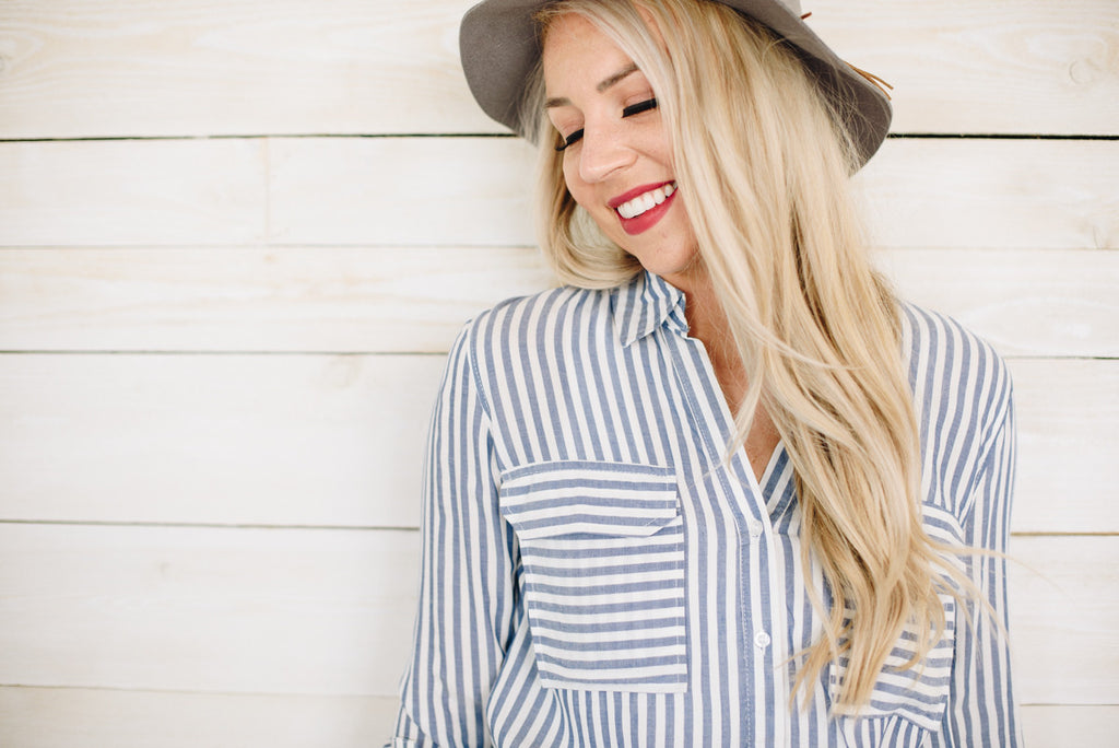 Nautical Stripe Blouse