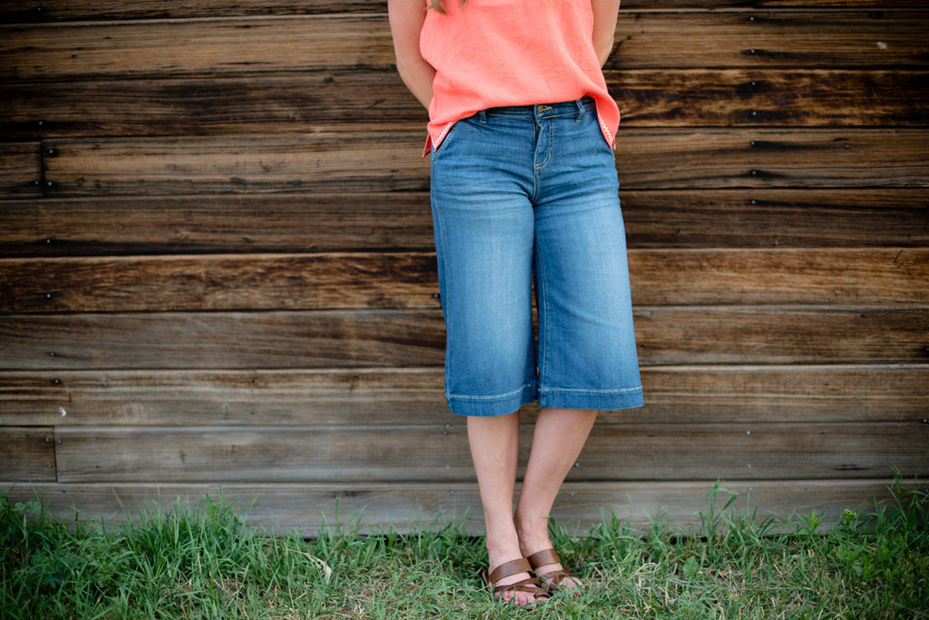Denim Culottes