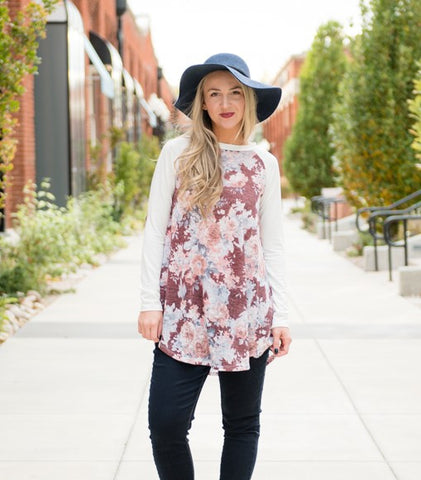 The Jersey Top - Heather Grey