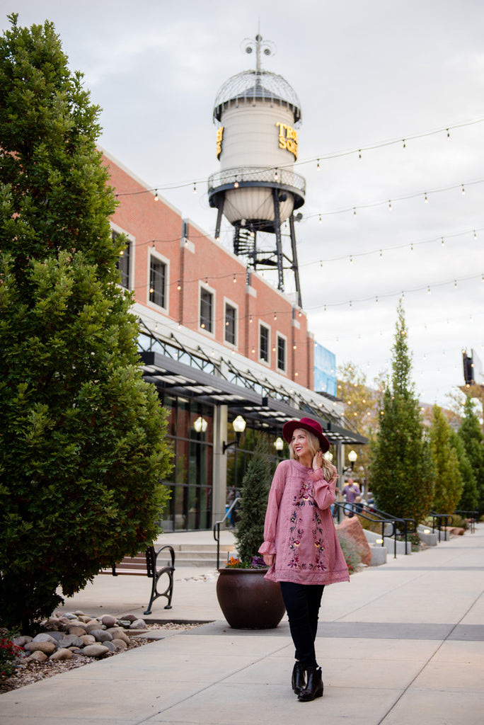 Wanderlust Tunic - Mauve