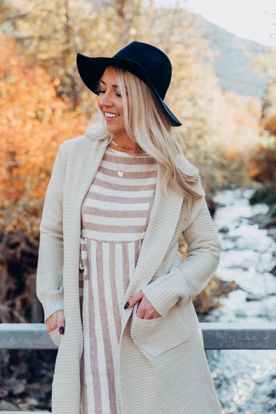 The Harper Cardigan - Cream
