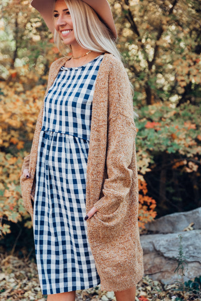 Harvest Cardigan - Rust