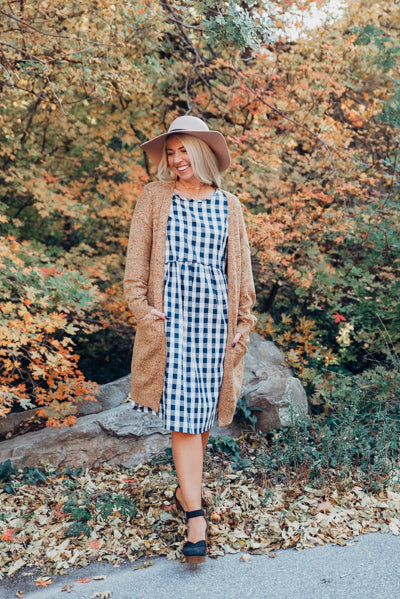 Harvest Cardigan - Rust