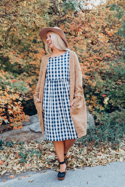 Harvest Cardigan - Rust