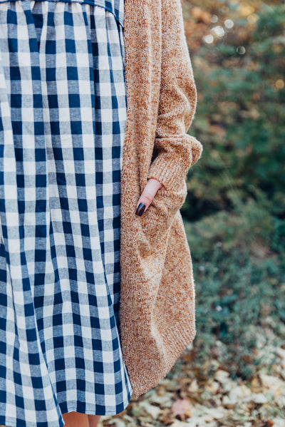 Harvest Cardigan - Rust