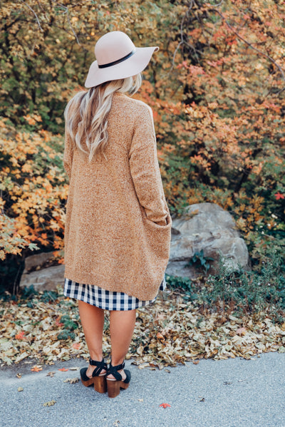 Harvest Cardigan - Rust