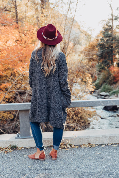 Harvest Cardigan - Charcoal