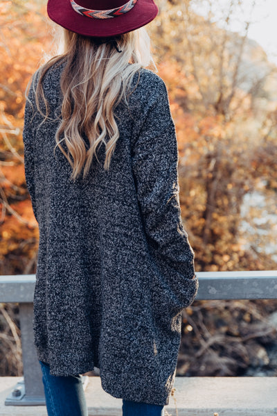 Harvest Cardigan - Charcoal