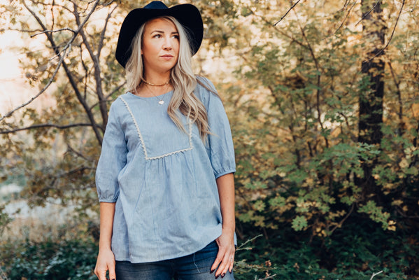 Daydreamer Tunic - Light Blue