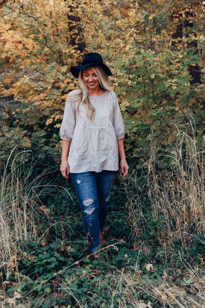 Daydreamer Tunic - Taupe