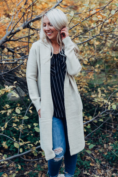 The Harper Cardigan - Cream