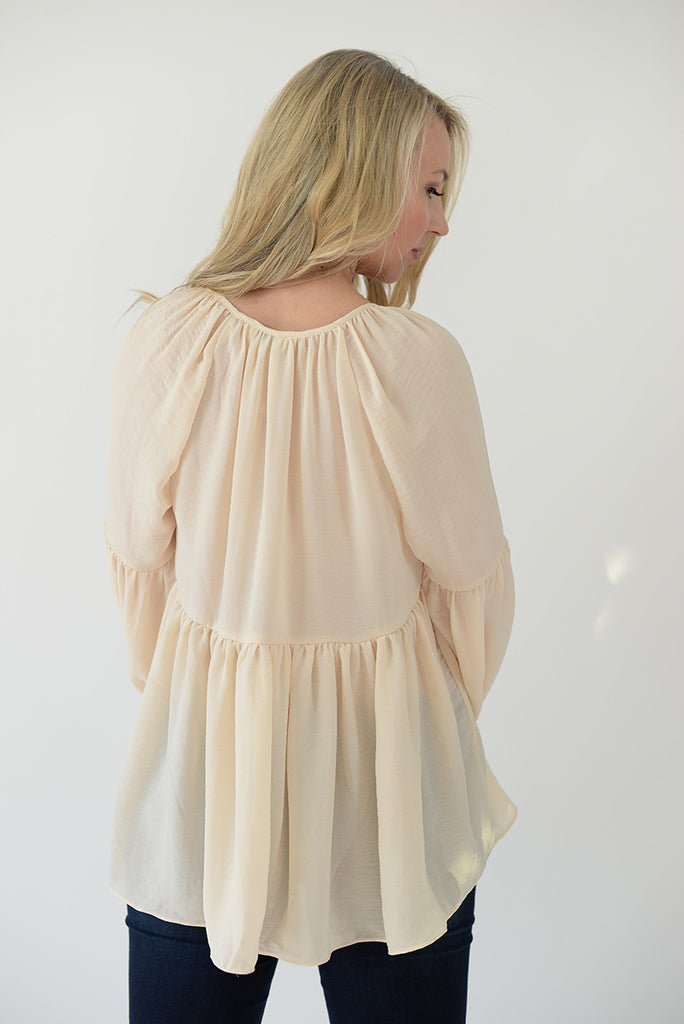 Bell Sleeved Boho Blouse