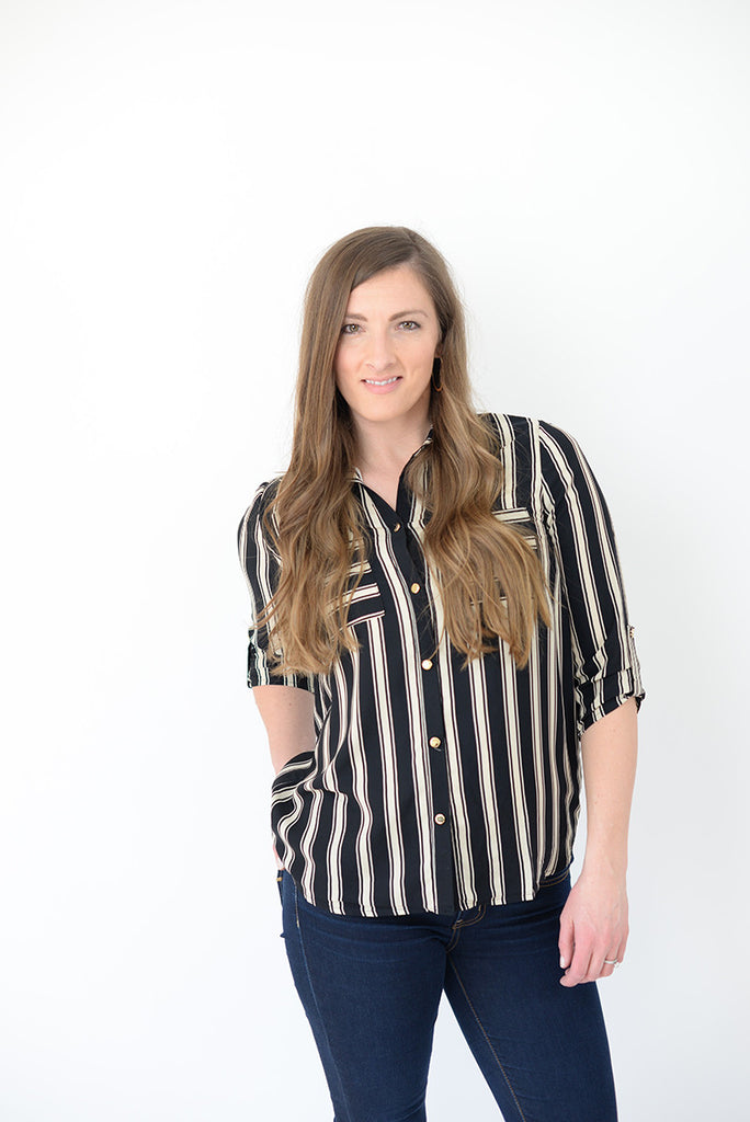 Gold 'n Pockets Blouse