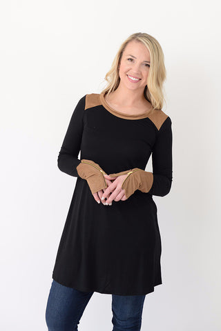 The Jersey Top - Heather Grey