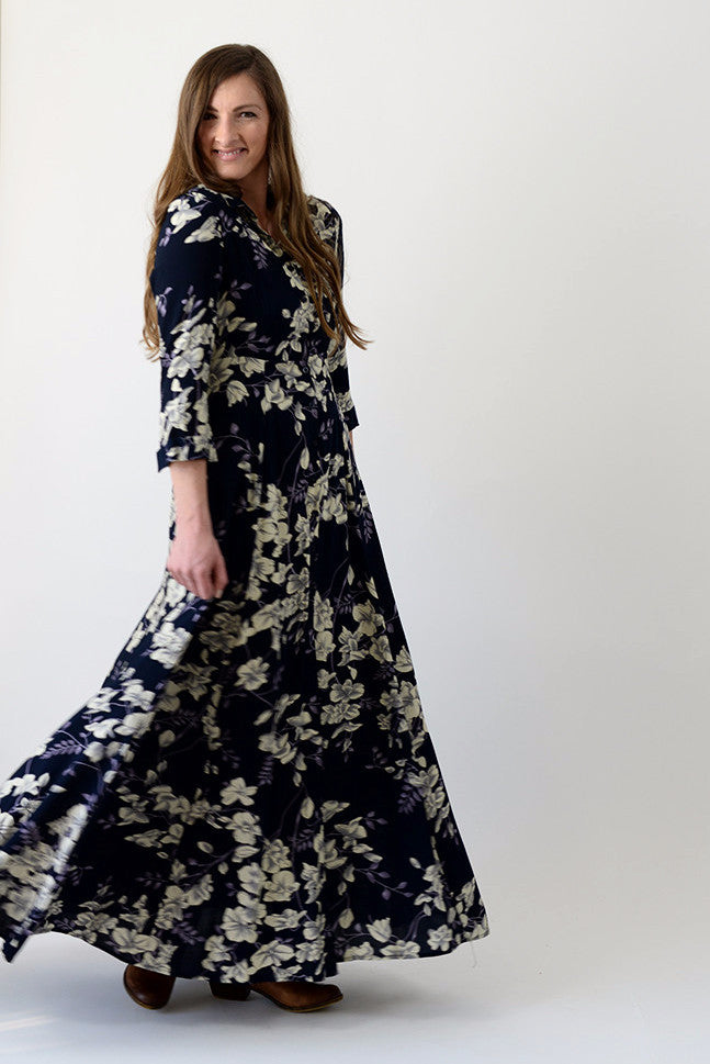 Whimsy Dress - Navy