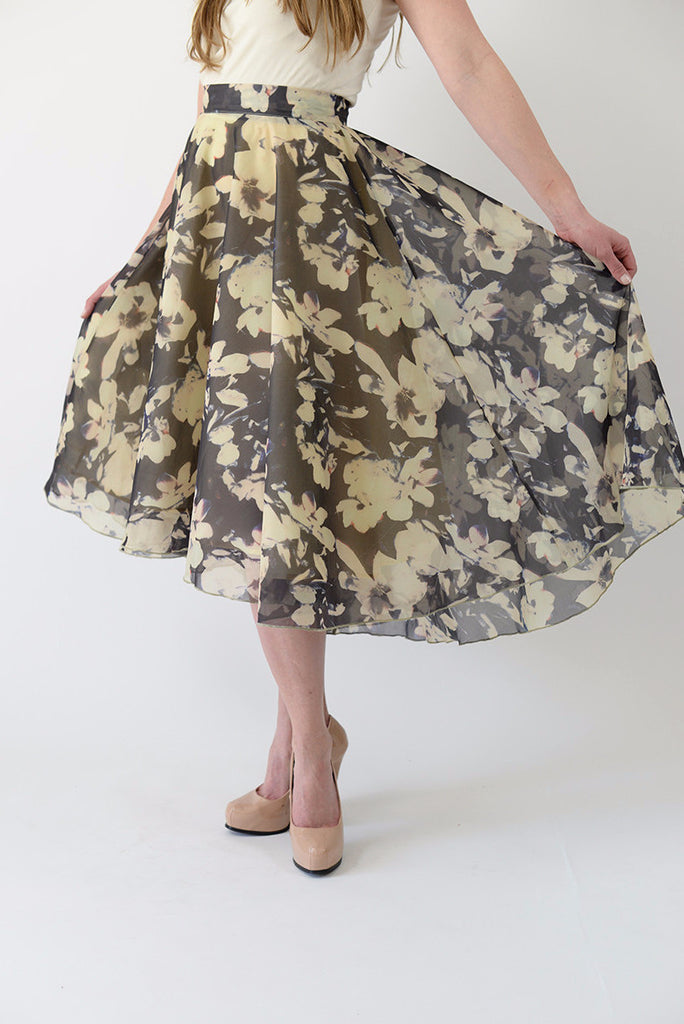Cath's Hi-Lo Ruffle Skirt