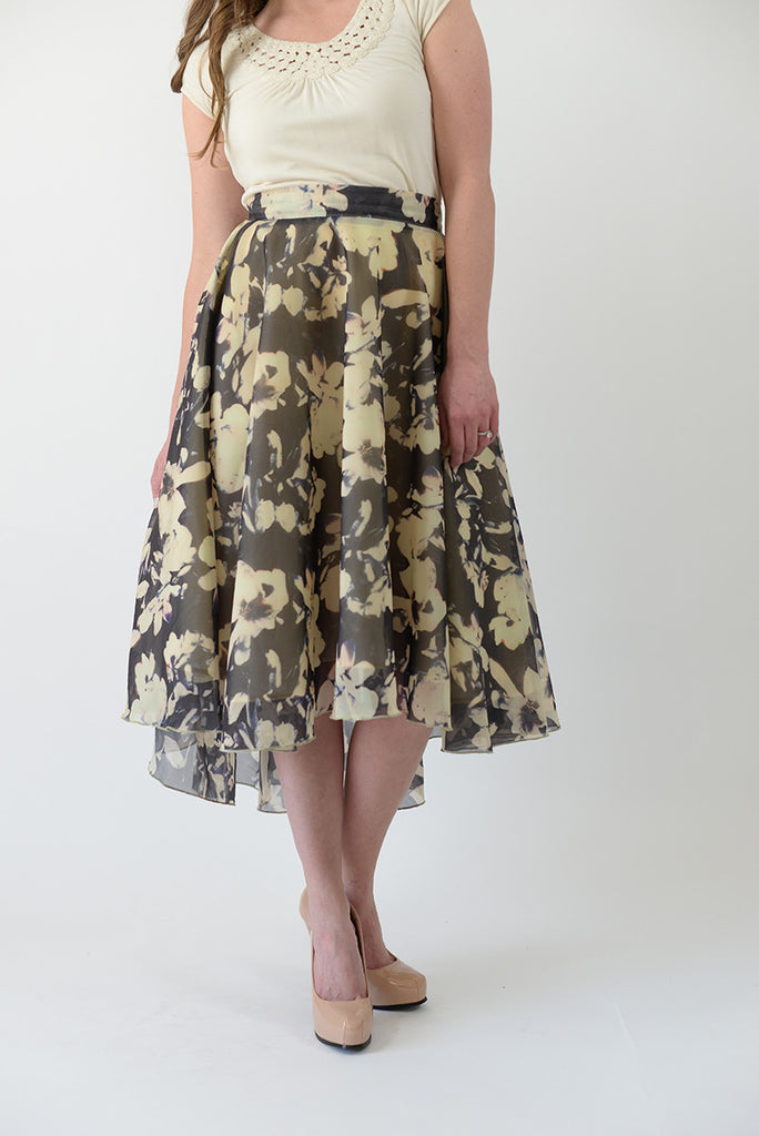 Cath's Hi-Lo Ruffle Skirt