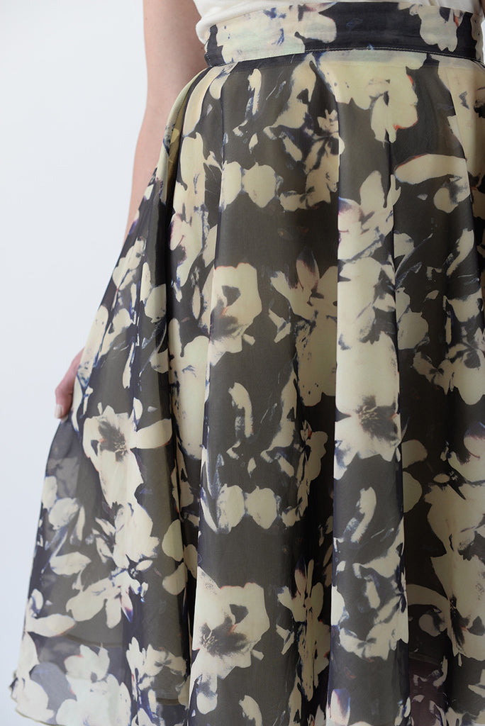 Cath's Hi-Lo Ruffle Skirt