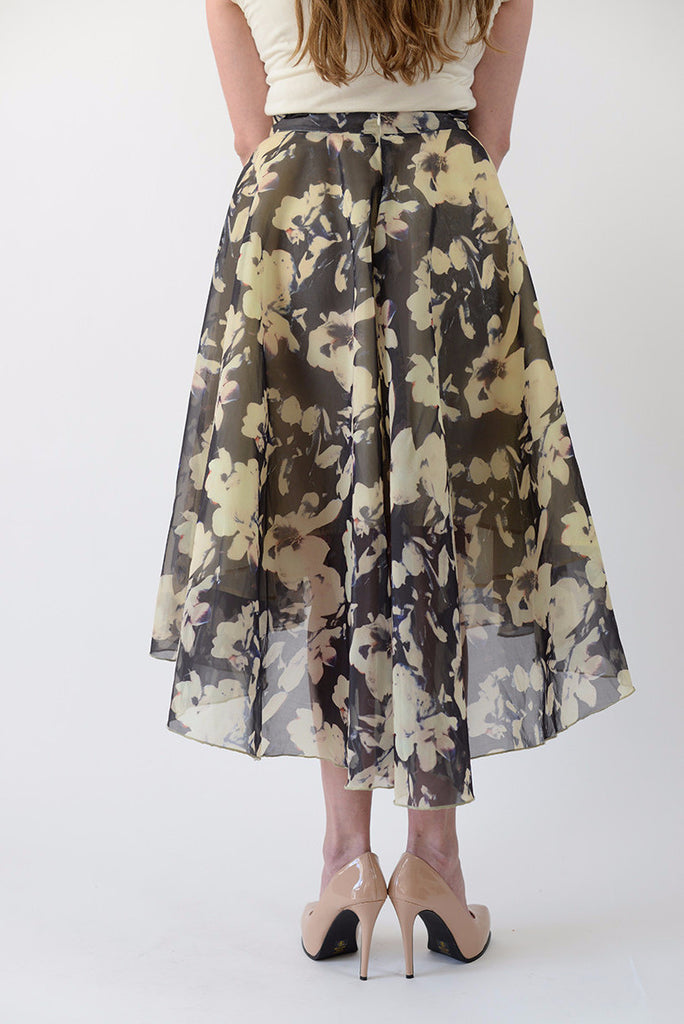 Cath's Hi-Lo Ruffle Skirt