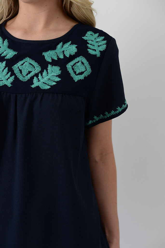 Funshine Blouse - Navy