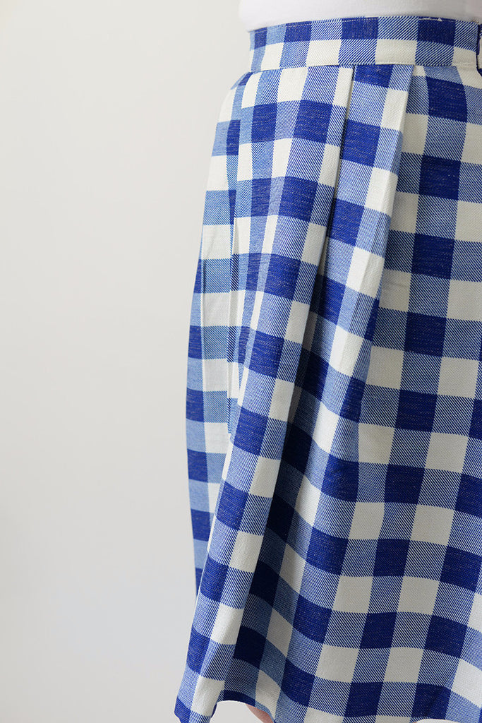 Gingham Picnic Skirt