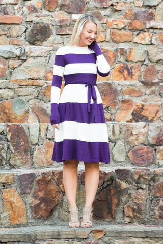 Bella Bell Sleeve - Navy