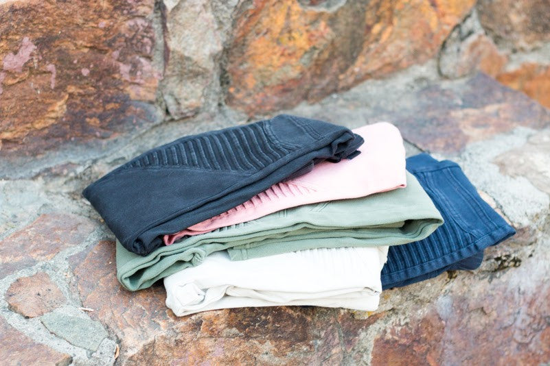 Moto Jeggings - Navy